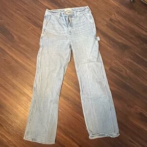 Abercrombie & Fitch Light Blue Straight Leg Women's Jeans